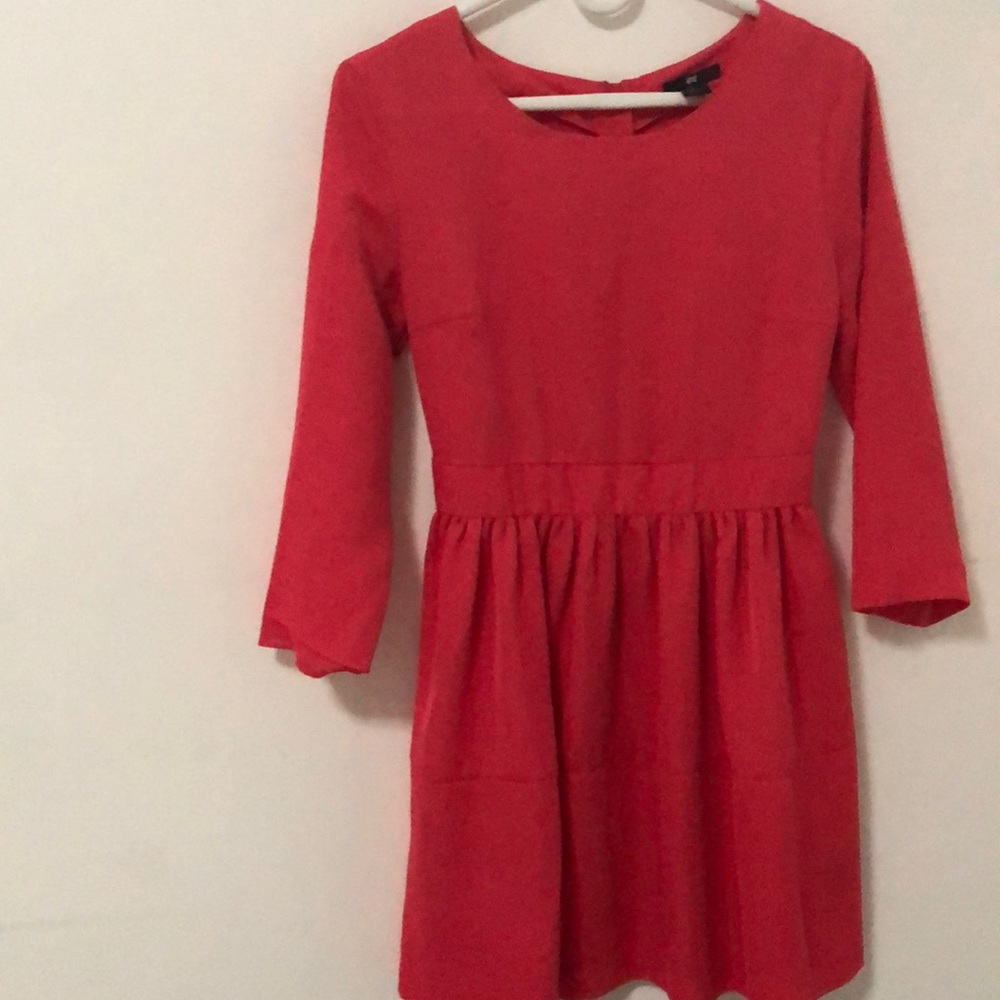 WOMAN PINK DRESS FROM H&M